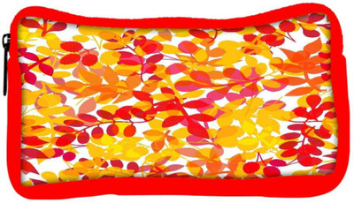 

Snoogg Eco Friendly Canvas Seamless Leaf Patternleaf Background Autumn Seamless Pattern Student Pen Pencil Case Coin Purse Pouch Cosmetic Makeup Bag (RED) Pouch(Multicolor)