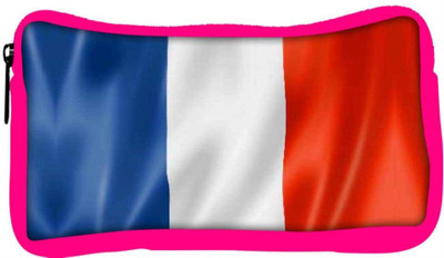 

Snoogg Eco Friendly Canvas French Flag 2983 Student Pen Pencil Case Coin Purse Pouch Cosmetic Makeup Bag (PINK) Pouch(Multicolor)