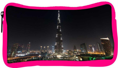 

Snoogg Eco Friendly Canvas Tallest Building In The World Designer Student Pen Pencil Case Coin Purse Pouch Cosmetic Makeup Bag (PINK) Pouch(Multicolor)