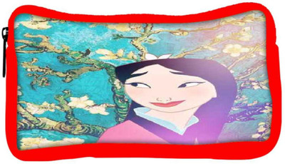 

Snoogg Eco Friendly Canvas Geisha Stories Student Pen Pencil Case Coin Purse Pouch Cosmetic Makeup Bag (RED) Pouch(Multicolor)