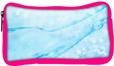 

Snoogg Eco Friendly Canvas Water Drops Designer Student Pen Pencil Case Coin Purse Pouch Cosmetic Makeup Bag (PINK) Pouch(Multicolor)