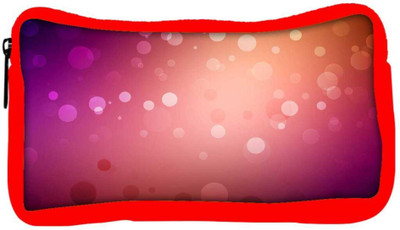 

Snoogg Eco Friendly Canvas Red And Pink Pattern Design Designer Student Pen Pencil Case Coin Purse Pouch Cosmetic Makeup Bag (RED) Pouch(Multicolor)