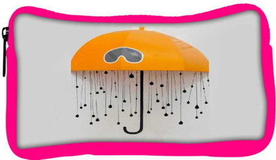 

Snoogg Eco Friendly Canvas Battery Animated Student Pen Pencil Case Coin Purse Pouch Cosmetic Makeup Bag (PINK) Pouch(Multicolor)