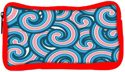 

Snoogg Eco Friendly Canvas Abstract Multicolor Pattern Designer Student Pen Pencil Case Coin Purse Pouch Cosmetic Makeup Bag (RED) Pouch(Multicolor)