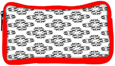 

Snoogg Eco Friendly Canvas Amazed Pattern Designer Student Pen Pencil Case Coin Purse Pouch Cosmetic Makeup Bag (RED) Pouch(Multicolor)