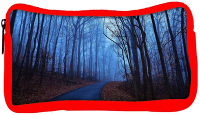 

Snoogg Eco Friendly Canvas Trees Without Leaves Designer Student Pen Pencil Case Coin Purse Pouch Cosmetic Makeup Bag (RED) Pouch(Multicolor)