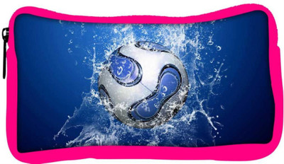 

Snoogg Eco Friendly Canvas Lets Football Designer Student Pen Pencil Case Coin Purse Pouch Cosmetic Makeup Bag (PINK) Pouch(Multicolor)