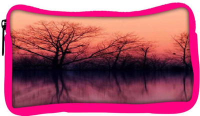 

Snoogg Eco Friendly Canvas Nature Wallpaper Student Pen Pencil Case Coin Purse Pouch Cosmetic Makeup Bag (PINK) Pouch(Multicolor)