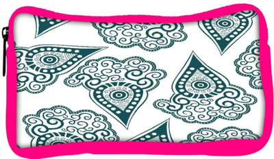 

Snoogg Eco Friendly Canvas Green Pattern Designer Student Pen Pencil Case Coin Purse Pouch Cosmetic Makeup Bag (PINK) Pouch(Multicolor)