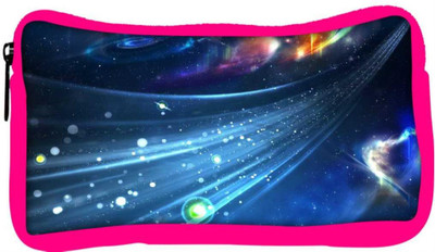 

Snoogg Eco Friendly Canvas Stars In Galaxy Designer Student Pen Pencil Case Coin Purse Pouch Cosmetic Makeup Bag (PINK) Pouch(Multicolor)
