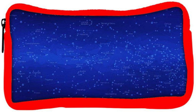 

Snoogg Eco Friendly Canvas Blue Codes Designer Student Pen Pencil Case Coin Purse Pouch Cosmetic Makeup Bag (RED) Pouch(Multicolor)