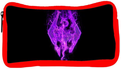 

Snoogg Eco Friendly Canvas Skyrim Designer Student Pen Pencil Case Coin Purse Pouch Cosmetic Makeup Bag (RED) Pouch(Multicolor)