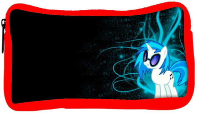 

Snoogg Eco Friendly Canvas Dj Vinyl Scratch Designer Student Pen Pencil Case Coin Purse Pouch Cosmetic Makeup Bag (RED) Pouch(Multicolor)
