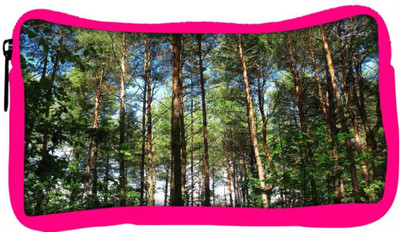 

Snoogg Eco Friendly Canvas Multiple Branched Tree Designer Student Pen Pencil Case Coin Purse Pouch Cosmetic Makeup Bag (PINK) Pouch(Multicolor)