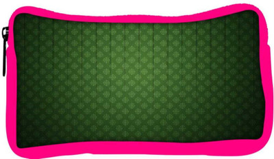 

Snoogg Eco Friendly Canvas Abstract Green Lined Design Designer Student Pen Pencil Case Coin Purse Pouch Cosmetic Makeup Bag (PINK) Pouch(Multicolor)