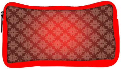 

Snoogg Eco Friendly Canvas Abstract Red Pattern Design Designer Student Pen Pencil Case Coin Purse Pouch Cosmetic Makeup Bag (RED) Pouch(Multicolor)