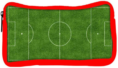 

Snoogg Eco Friendly Canvas Football Field Student Pen Pencil Case Coin Purse Pouch Cosmetic Makeup Bag (RED) Pouch(Multicolor)