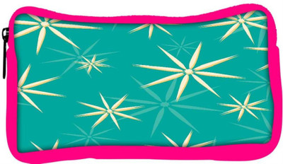 

Snoogg Eco Friendly Canvas Green Pattern Designer Student Pen Pencil Case Coin Purse Pouch Cosmetic Makeup Bag (PINK) Pouch(Multicolor)