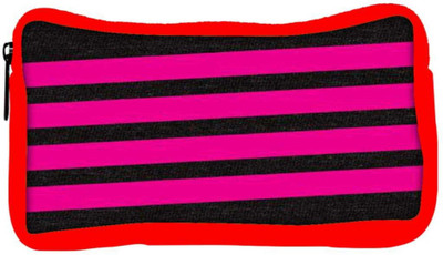 

Snoogg Eco Friendly Canvas Simple Pink 2905 Student Pen Pencil Case Coin Purse Pouch Cosmetic Makeup Bag (RED) Pouch(Multicolor)
