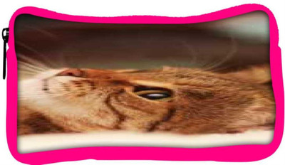 

Snoogg Eco Friendly Canvas Cute Kitty Designer Student Pen Pencil Case Coin Purse Pouch Cosmetic Makeup Bag (PINK) Pouch(Multicolor)