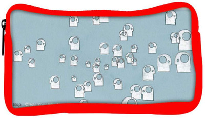 

Snoogg Eco Friendly Canvas Bop Art Pattern Designer Student Pen Pencil Case Coin Purse Pouch Cosmetic Makeup Bag (RED) Pouch(Multicolor)