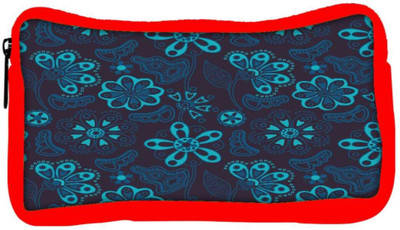 

Snoogg Eco Friendly Canvas Colorful Floral Seamless Pattern In Cartoon Style Seamless Pattern Student Pen Pencil Case Coin Purse Pouch Cosmetic Makeup Bag (RED) Pouch(Multicolor)