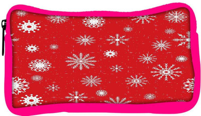 

Snoogg Eco Friendly Canvas Christmas Spring Red Designer Student Pen Pencil Case Coin Purse Pouch Cosmetic Makeup Bag (PINK) Pouch(Multicolor)