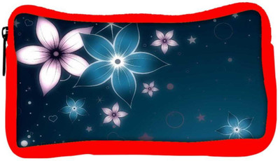 

Snoogg Eco Friendly Canvas Heart And Stars Designer Student Pen Pencil Case Coin Purse Pouch Cosmetic Makeup Bag (RED) Pouch(Multicolor)
