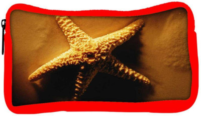 

Snoogg Eco Friendly Canvas Star Fish Designer Student Pen Pencil Case Coin Purse Pouch Cosmetic Makeup Bag (RED) Pouch(Multicolor)