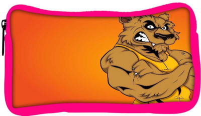 

Snoogg Eco Friendly Canvas Angry Werewolf Cartoon Character Student Pen Pencil Case Coin Purse Pouch Cosmetic Makeup Bag (PINK) Pouch(Multicolor)