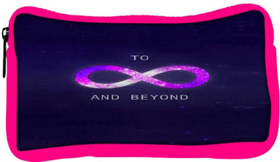 

Snoogg Eco Friendly Canvas To Infinity And Beyond Student Pen Pencil Case Coin Purse Pouch Cosmetic Makeup Bag (PINK) Pouch(Multicolor)