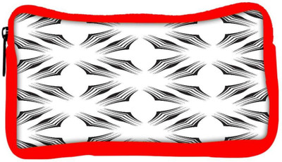 

Snoogg Eco Friendly Canvas Abstract Pattern Designer Student Pen Pencil Case Coin Purse Pouch Cosmetic Makeup Bag (RED) Pouch(Multicolor)