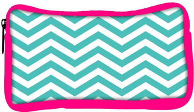

Snoogg Eco Friendly Canvas Simple Blue Wave 2531 Student Pen Pencil Case Coin Purse Pouch Cosmetic Makeup Bag (PINK) Pouch(Multicolor)