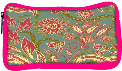 

Snoogg Eco Friendly Canvas Colorful Petals Designer Student Pen Pencil Case Coin Purse Pouch Cosmetic Makeup Bag (PINK) Pouch(Multicolor)