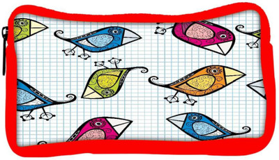 

Snoogg Eco Friendly Canvas Vector Seamless Pattern With Cartoon Birds Student Pen Pencil Case Coin Purse Pouch Cosmetic Makeup Bag (RED) Pouch(Multicolor)