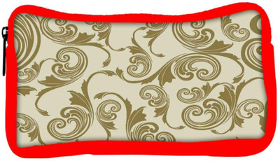 

Snoogg Eco Friendly Canvas Abstract Green Pattern Designer Student Pen Pencil Case Coin Purse Pouch Cosmetic Makeup Bag (RED) Pouch(Multicolor)