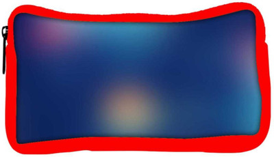 

Snoogg Eco Friendly Canvas Lights At Nigth Designer Student Pen Pencil Case Coin Purse Pouch Cosmetic Makeup Bag (RED) Pouch(Multicolor)