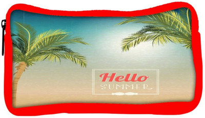

Snoogg Eco Friendly Canvas Summer Vector Illustration With Palm Tree Student Pen Pencil Case Coin Purse Pouch Cosmetic Makeup Bag (RED) Pouch(Multicolor)