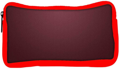 

Snoogg Eco Friendly Canvas Abstract Wall Pattern Design Designer Student Pen Pencil Case Coin Purse Pouch Cosmetic Makeup Bag (RED) Pouch(Multicolor)