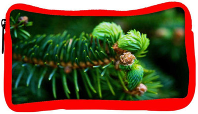 

Snoogg Eco Friendly Canvas Green Branched Tree Designer Student Pen Pencil Case Coin Purse Pouch Cosmetic Makeup Bag (RED) Pouch(Multicolor)