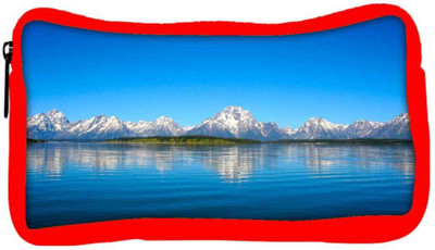 

Snoogg Eco Friendly Canvas Blue Water And White Mountain Designer Student Pen Pencil Case Coin Purse Pouch Cosmetic Makeup Bag (RED) Pouch(Multicolor)