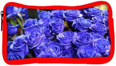 

Snoogg Eco Friendly Canvas Purple Roses Designer Student Pen Pencil Case Coin Purse Pouch Cosmetic Makeup Bag (RED) Pouch(Multicolor)