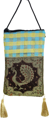 

DnO Banarasi Peacock Design Multi Color Mobile Pouches Mobile Pouch(Multicolor)