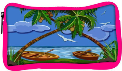 

Snoogg Eco Friendly Canvas Lost Paradise 2464 Student Pen Pencil Case Coin Purse Pouch Cosmetic Makeup Bag (PINK) Pouch(Multicolor)
