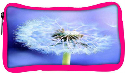 

Snoogg Eco Friendly Canvas White Dandelions Student Pen Pencil Case Coin Purse Pouch Cosmetic Makeup Bag (PINK) Pouch(Multicolor)