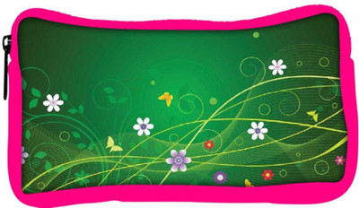 

Snoogg Eco Friendly Canvas Minimal Pretty Design Student Pen Pencil Case Coin Purse Pouch Cosmetic Makeup Bag (PINK) Pouch(Multicolor)