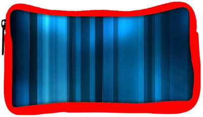 

Snoogg Eco Friendly Canvas Blue Dark Pattern Designer Student Pen Pencil Case Coin Purse Pouch Cosmetic Makeup Bag (RED) Pouch(Multicolor)