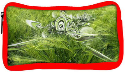 

Snoogg Eco Friendly Canvas Abstract Spider Web Designer Student Pen Pencil Case Coin Purse Pouch Cosmetic Makeup Bag (RED) Pouch(Multicolor)