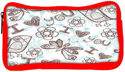 

Snoogg Eco Friendly Canvas I Love You Designer Student Pen Pencil Case Coin Purse Pouch Cosmetic Makeup Bag (RED) Pouch(Multicolor)