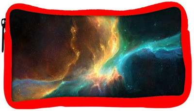 

Snoogg Eco Friendly Canvas Space Ships Designer Student Pen Pencil Case Coin Purse Pouch Cosmetic Makeup Bag (RED) Pouch(Multicolor)